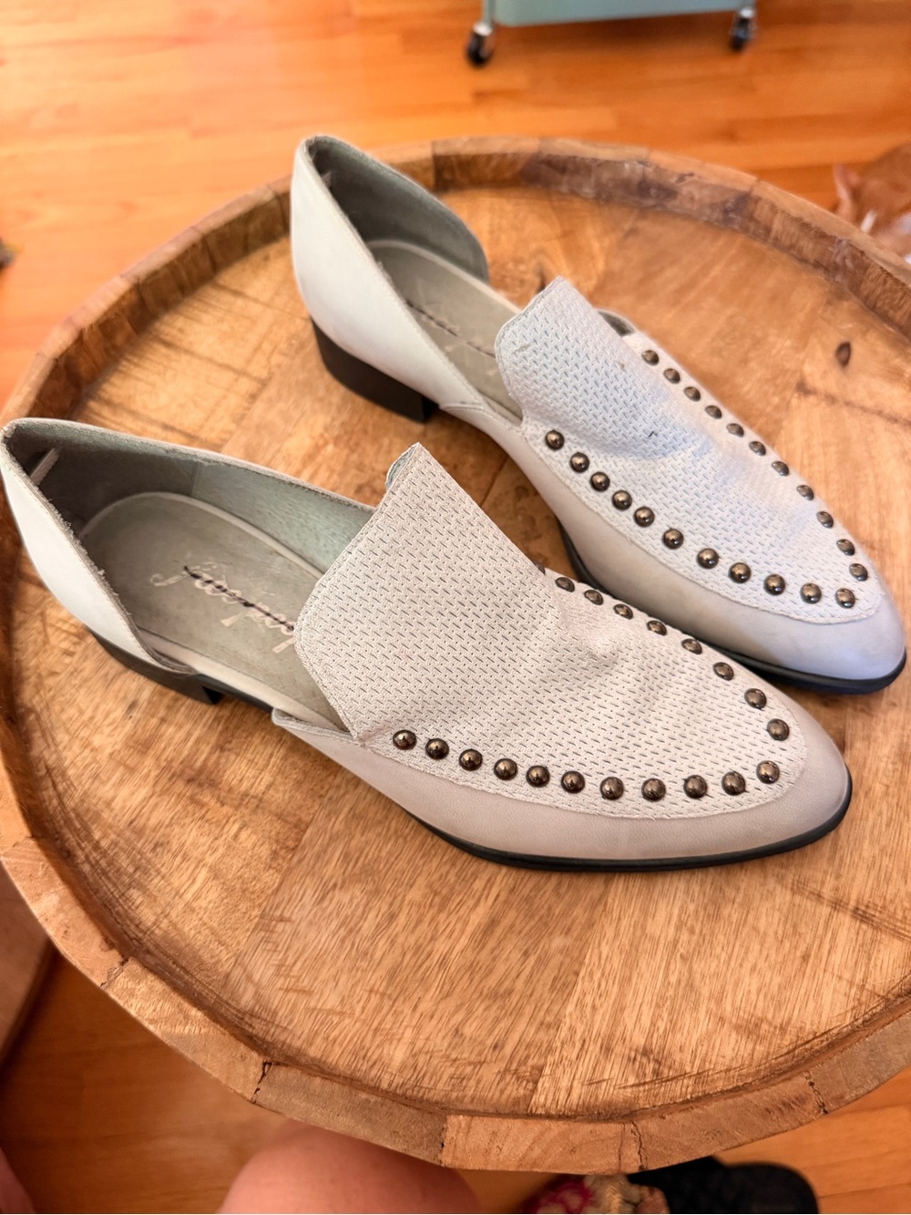 Free People Leather Loafers